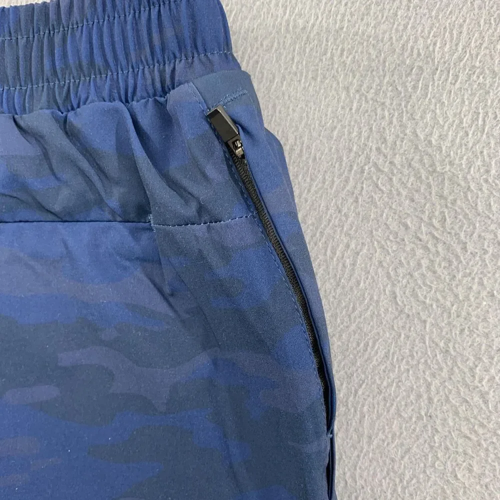 LINC Freedom Shorts Mens Large Camo Navy 5.5